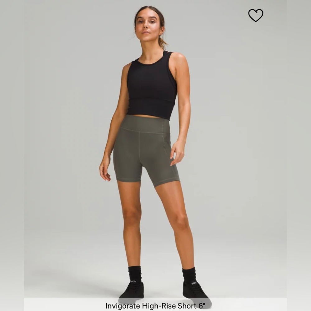 NWOT Lululemon Invigorate High-Rise Short 6”